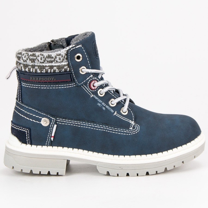 American Club Navy American Trappers bleu