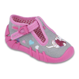 Chaussures pour enfants Befado 110P338 gris rose