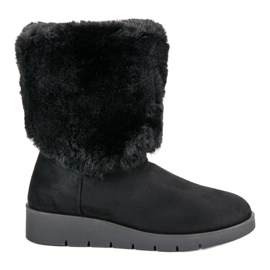 Kylie Chaussures d'hiver à la mode le noir