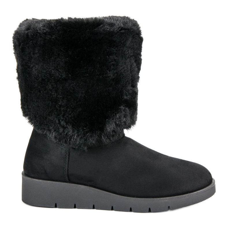 Kylie Chaussures d'hiver à la mode le noir