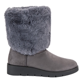 Kylie Chaussures d'hiver à la mode gris