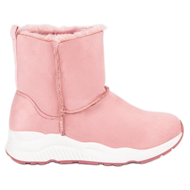 Bottes de neige roses Bottes de neige roses