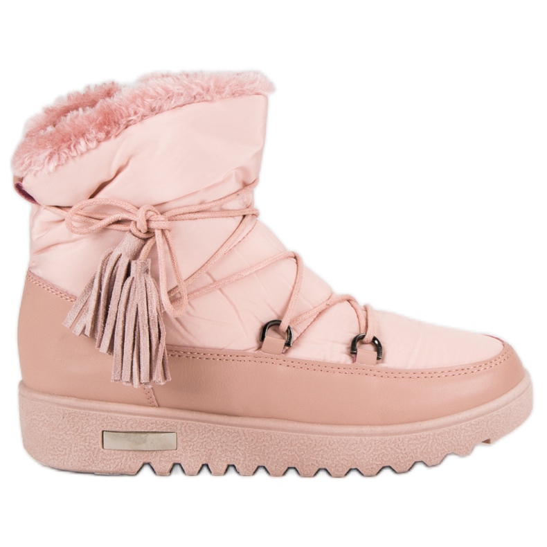 Bottes de neige MCKEYLOR rose