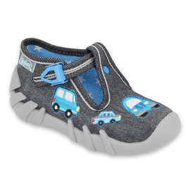 Chaussures enfant Befado grises 110P341 bleu
