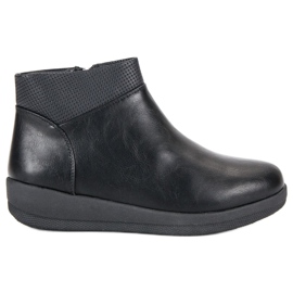 Kylie Bottes d'automne le noir