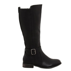Bottines femme noires 439-PG Noir