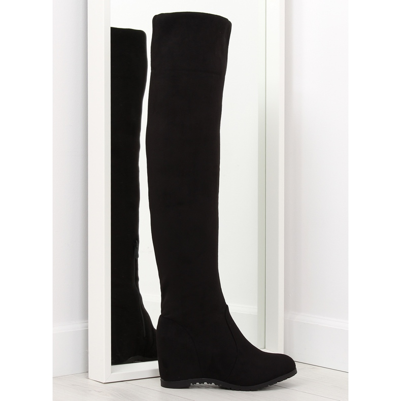 Bottines compensées noires 0-68 noir le noir