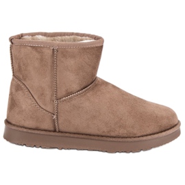 Kylie Bottes de neige à enfiler brun