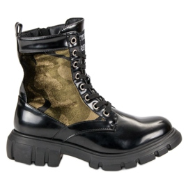 Kylie bottines Glany Moro noir