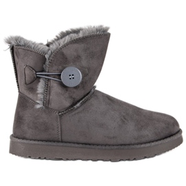 Kylie Mukluki en daim gris