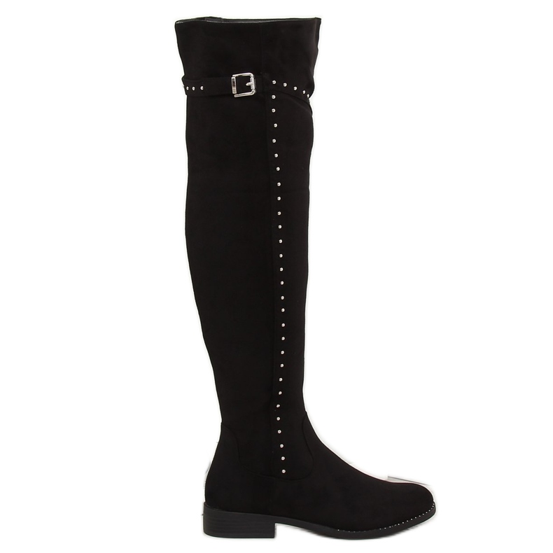 Bottes noires, BH136-HB Noir le noir