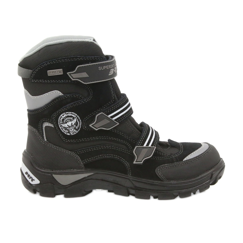 Bottes membrane Bartek 47672 noir le noir gris
