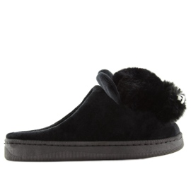 Chaussons noirs pour femmes DD91 Noir