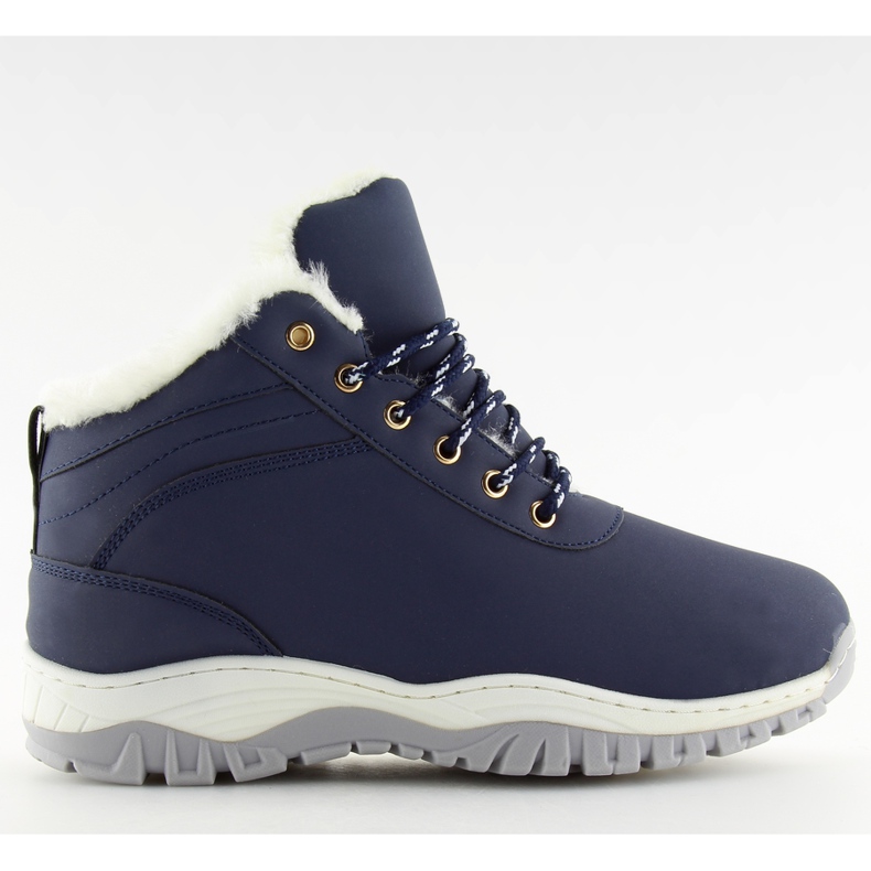 Chaussures de trekking pour femmes B1716A-2 bleu marin