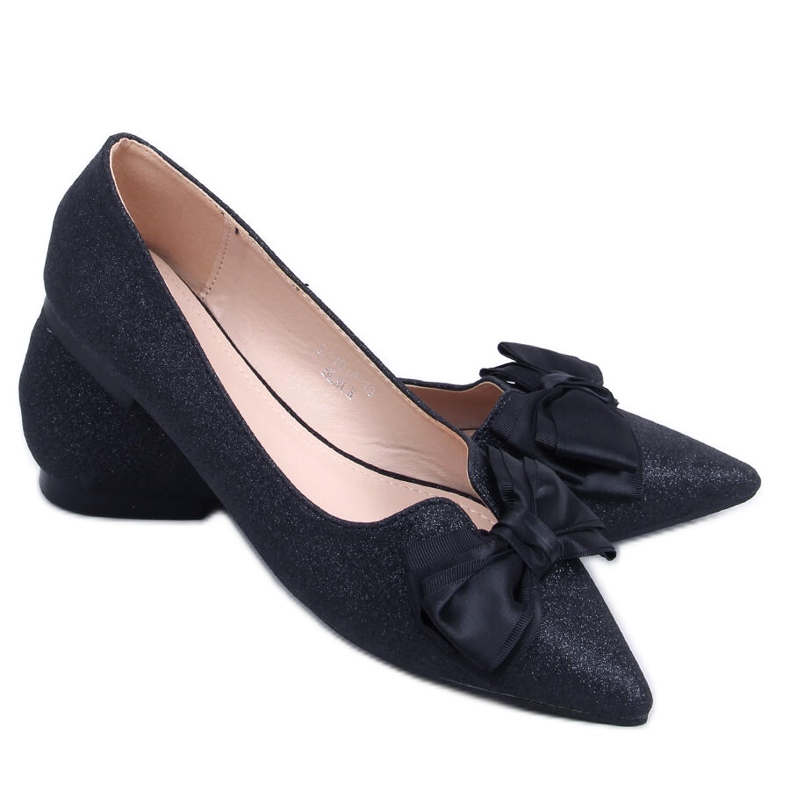 Ballerines noires brillantes LT101 Noir le noir