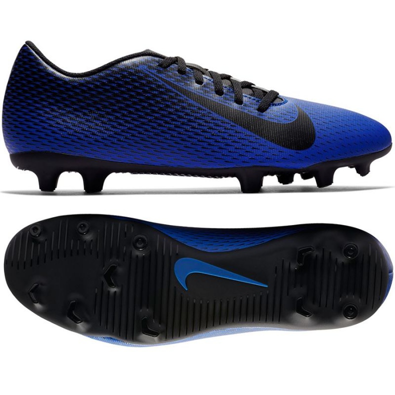 Nike Bravatia Ii Fg M 844436-400 chaussures de football bleu bleu