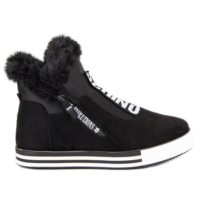 Talons compensés sport le noir