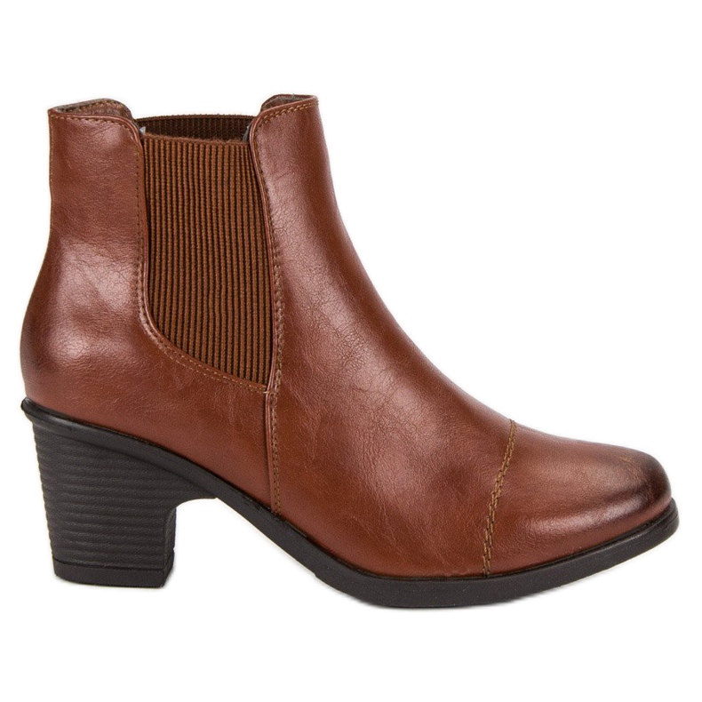 G2G/Good To Great Bottines à talons marron brun