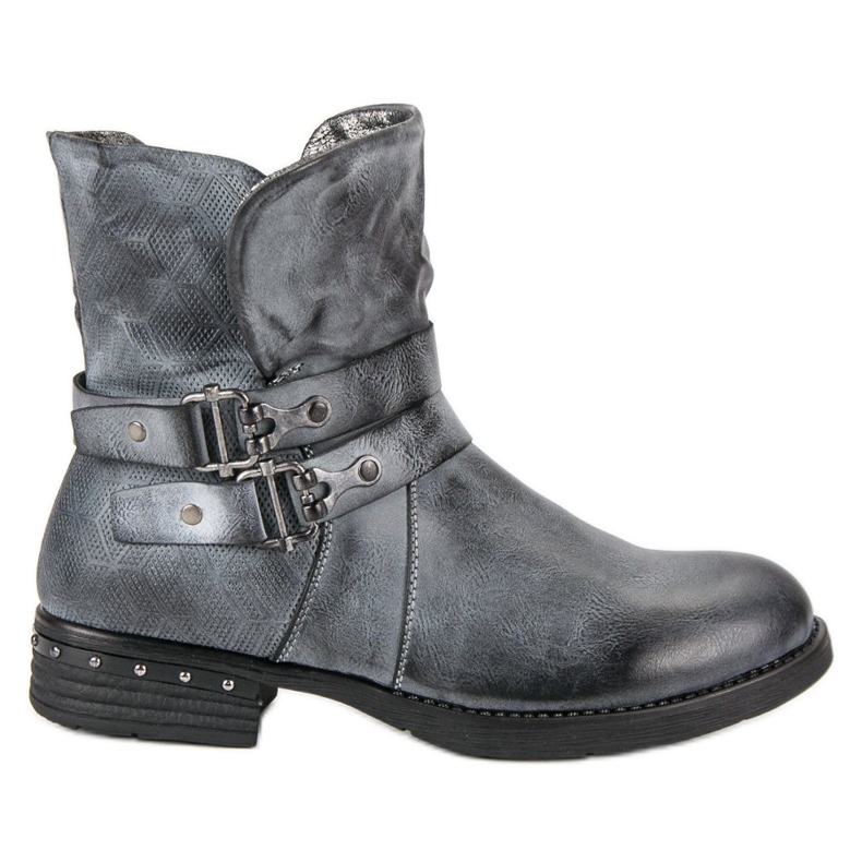 Forever Folie Bottines Bleues Ouvrières