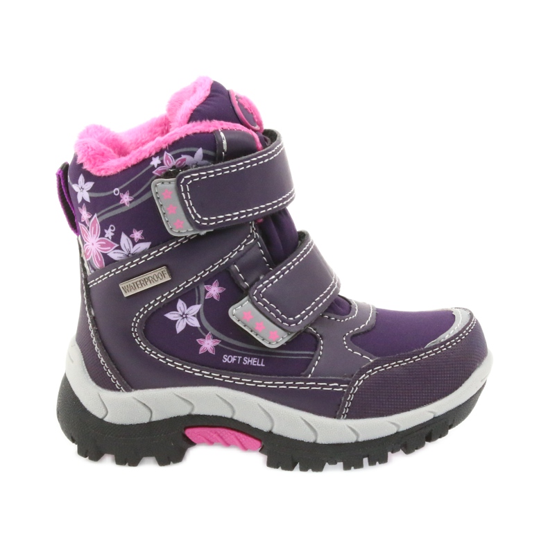 American Club Bottes d'hiver américaines avec une membrane 3121 violet