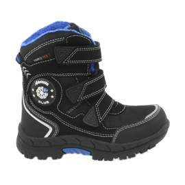 American Club Boots à membrane American 0926 noir bleu