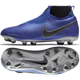 Chaussure de football Nike Phantom Vsn Elite bleu marin