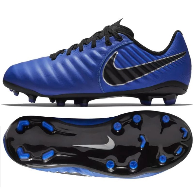 Chaussure de football Nike Tiempo Legend Academy bleu Chaussure de football Nike Tiempo Legend Academy bleu