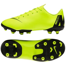 Chaussure de football Nike Mercurial Vapor 12 jaune Chaussure de football Nike Mercurial Vapor 12 jaune