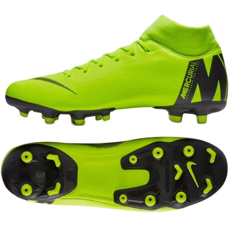 Chaussure de football Nike Mercurial Superfly 6 jaune Chaussure de football Nike Mercurial Superfly 6 jaune