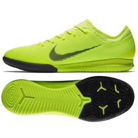 Chaussure d'intérieur Nike Mercurial Vapor 12 Pro jaune