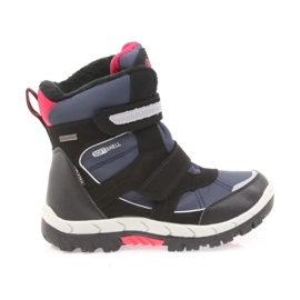 American Club Bottes d'hiver américaines avec une membrane de 1813 noir rouge bleu marine