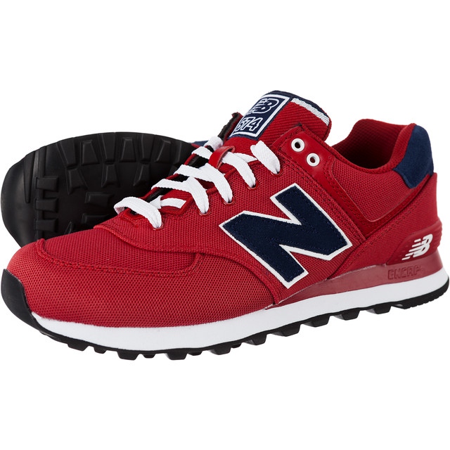 New Balance Ml574por rouge