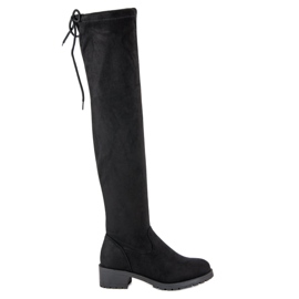 Seastar Bottes hautes ajustées noir