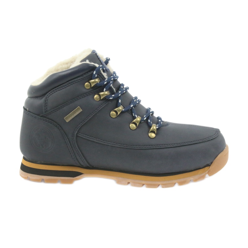 American Club Bottes américaines bottes d'hiver 152619 bleu marine