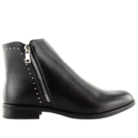 Bottines Chelsea noires pour femmes 0-257 Noir