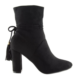 Noir FA183 Talons hauts noirs