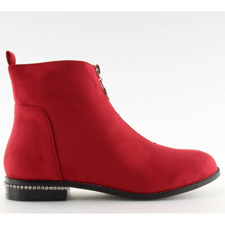 Rouge Bottes rouges pour femmes LL6300 Rouge