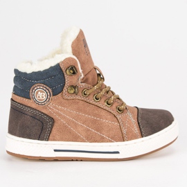 Arrigo Bello Chaussures d'hiver chaudes brun