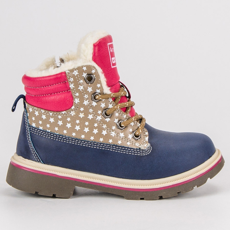 Arrigo Bello Bottes d'hiver pour enfants bleu Arrigo Bello Bottes d'hiver pour enfants bleu