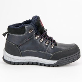 Arrigo Bello Bottes d'hiver chaudes multicolore bleu marin