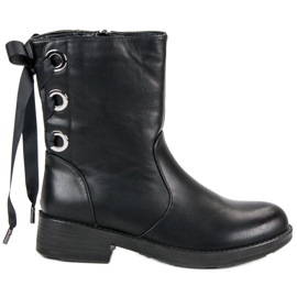 Laura Mode Travailleurs confortables noir