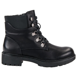 Janessa Travailleurs à lacets noirs