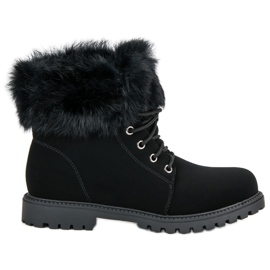 Nio Nio Trappeurs noirs avec fourrure