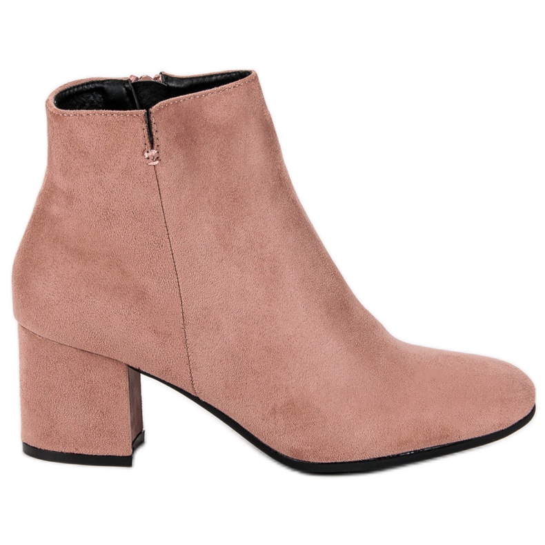Nio Nio Bottes en daim classiques rose