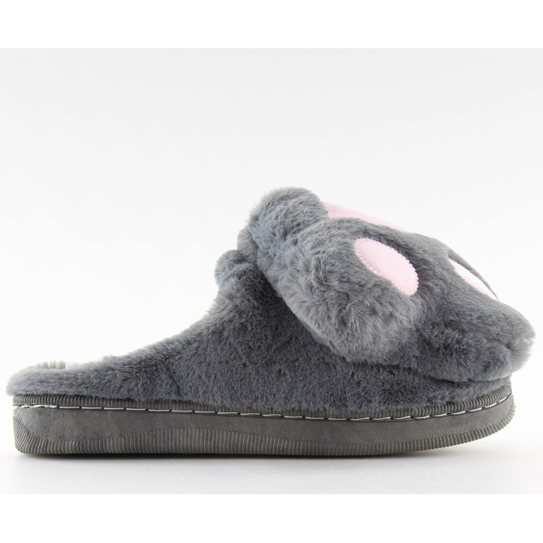 Chaussons femme gris DD93 Gris