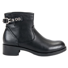 Super Me Bottes noires décontractées le noir