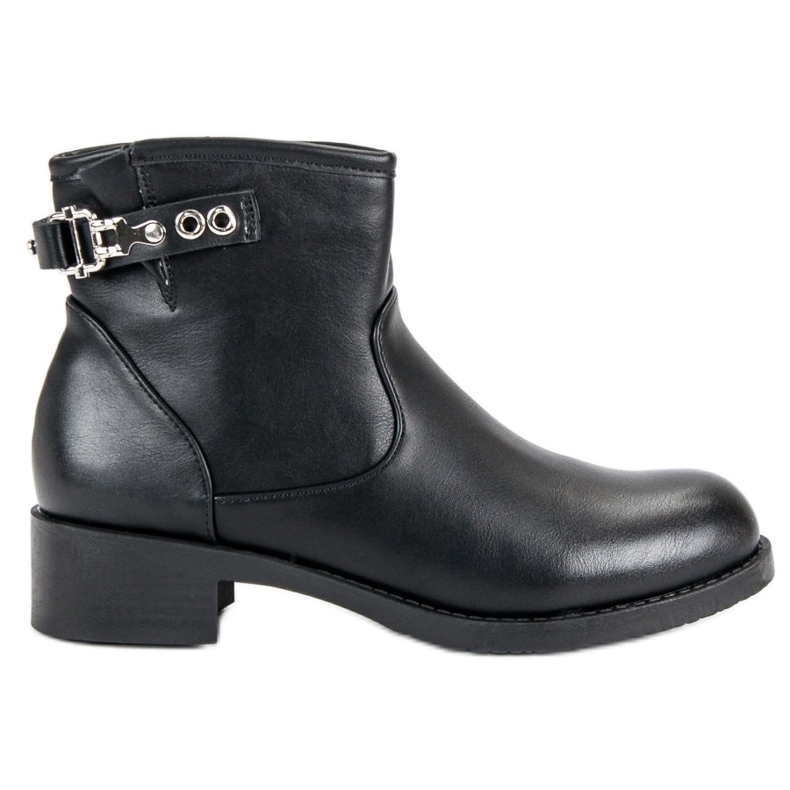 Super Me Bottes noires décontractées le noir