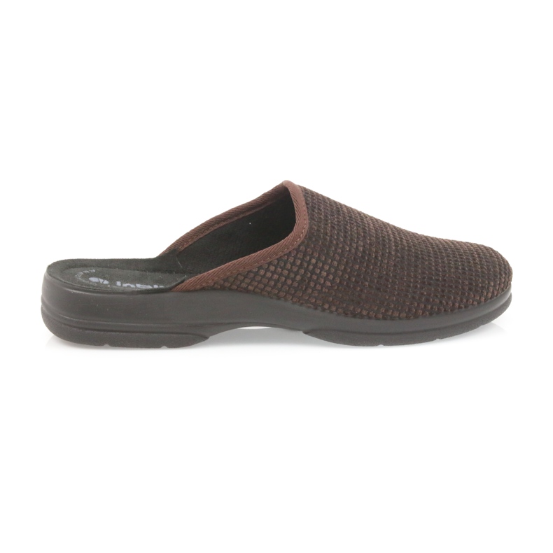 Inblu Chaussons marrons pour hommes brun