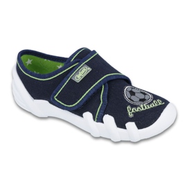 Chaussures enfant Befado 273X247 blanc bleu marine