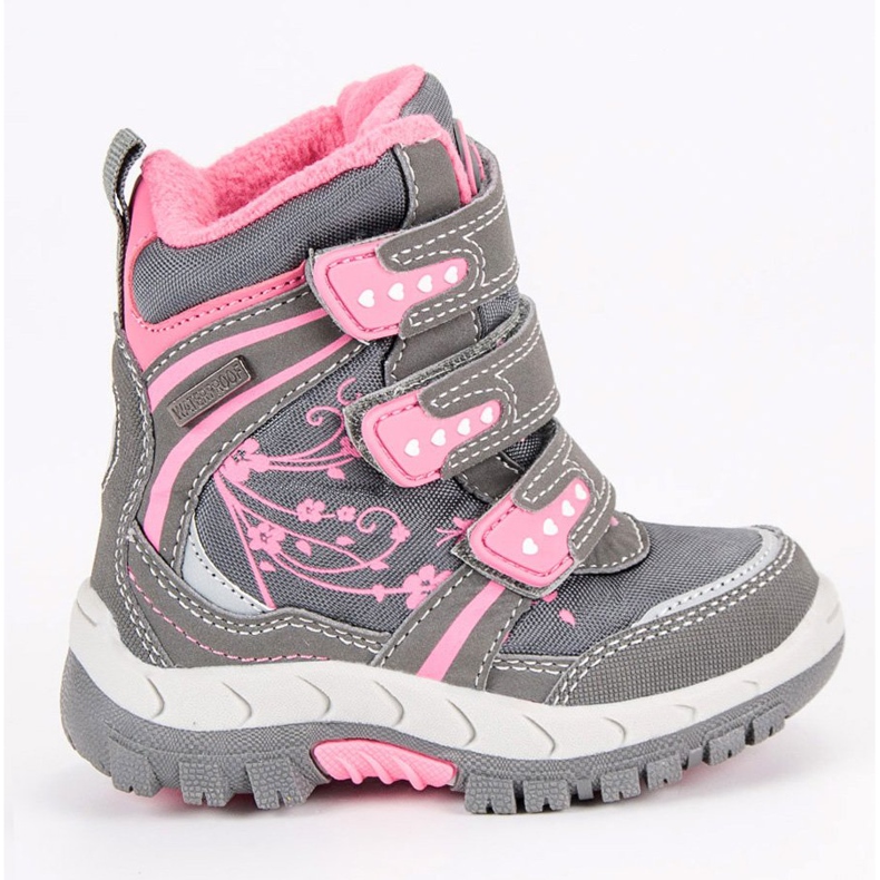 American Club Bottes de neige américaines gris